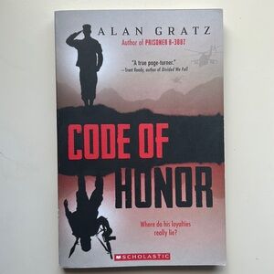 Code of Honor by Alan Gratz with SIGNED Bookmark